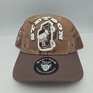 STETSON X POST MALONE TRUCKER HAT F-1 TRILLION SNAPBACK - IN HAND!